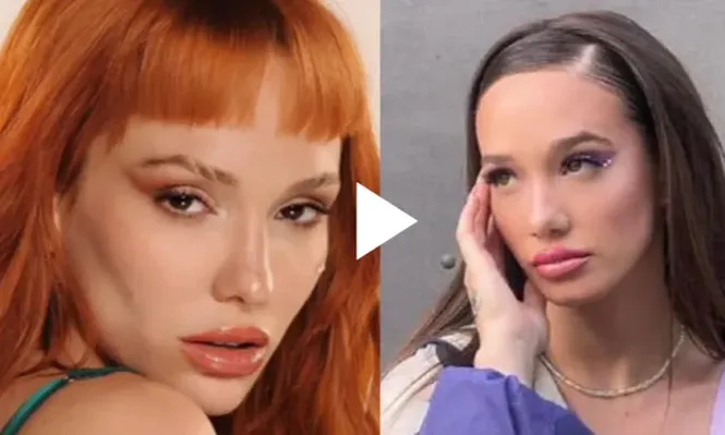 Notorias similitudes en el look de las dos cantantes