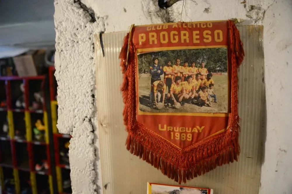 El recuerdo del equipo campeón uruguayo de 1989 no podía faltar