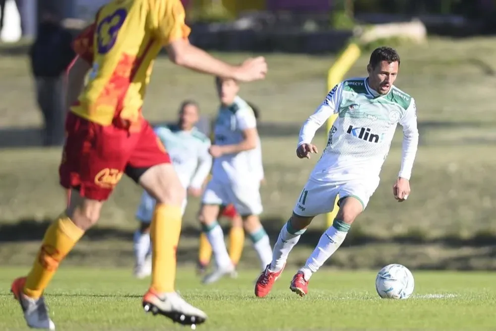 Nicolás Dibble en acción