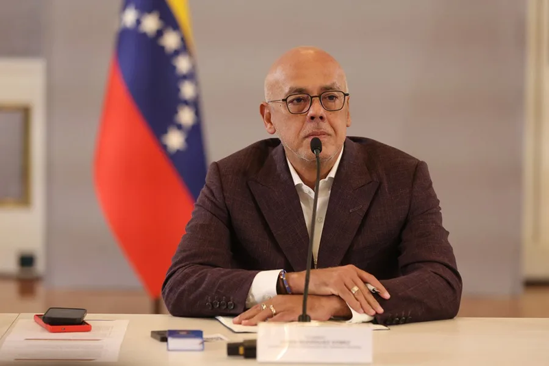 EEUU levanta las sanciones a presidente del parlamento venezolano Jorge Rodríguez, en otro paso hacia la normalización