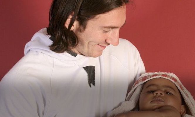 Lionel Messi y Lamine Yamal