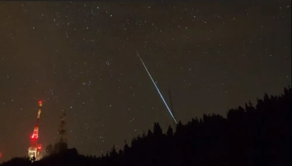 Lluvia de estrellas Gemínidas