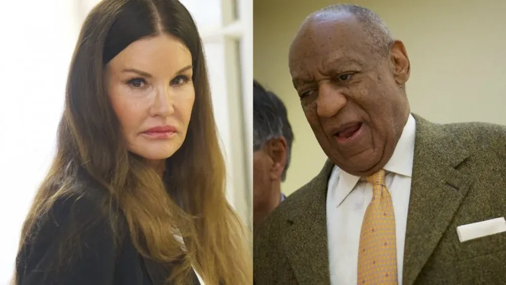 Janice Dickinson y Bill Cosby
