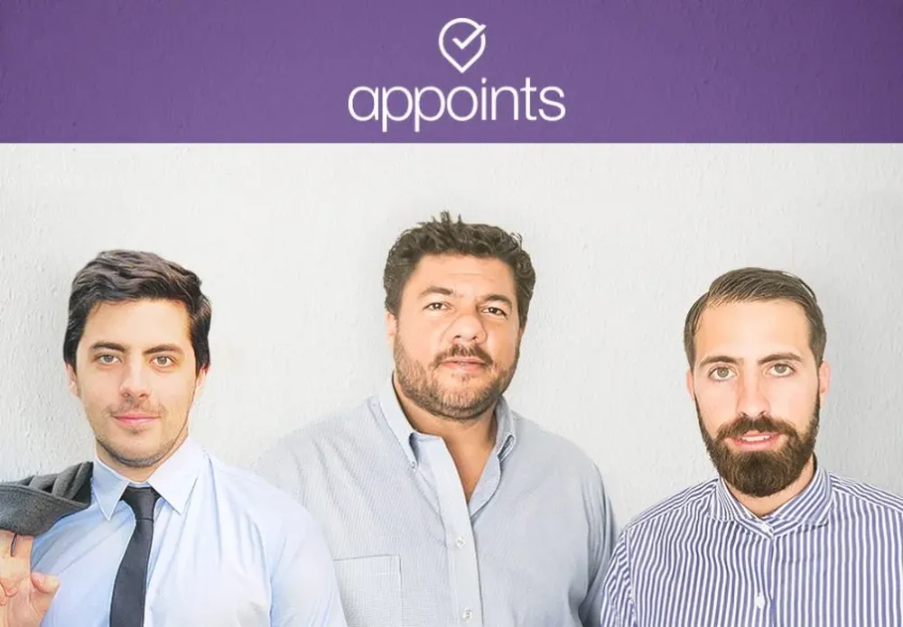 Daniel Bermúdez, Pablo Radice (co-fundador) y Martín Bermúdez