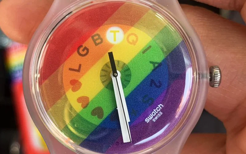Reloj LGBTQ de Swatch