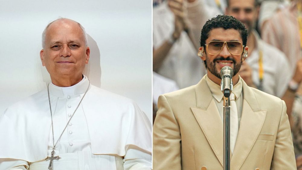 El Papa y Bad Bunny