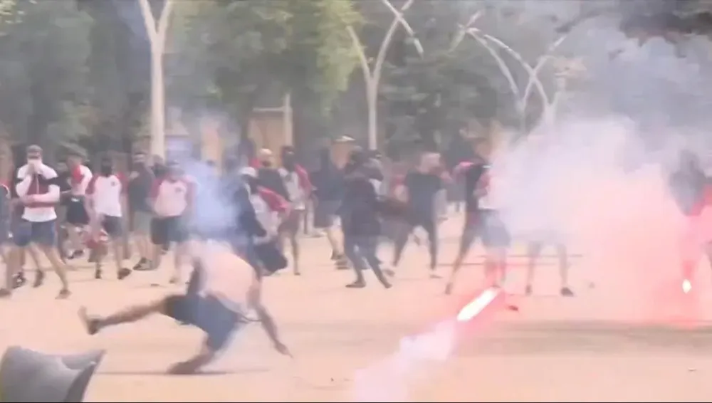 Incidentes en Sevilla.