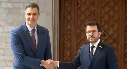 Sánchez y Aragonés se reúnen en Barcelona