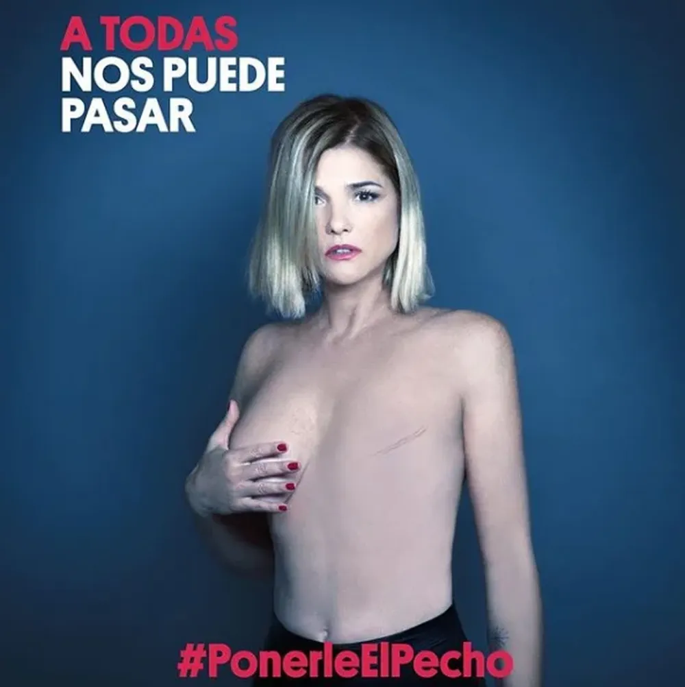 Estas son las cicatrices digitales que recibieron famosas argentinas por  campaña para el cáncer de mama