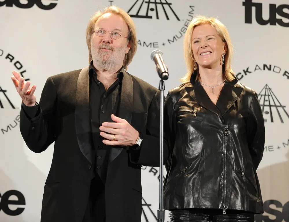 Benny Andersson y Anni-Frid Prinsessan Reuss, músicos de Abba