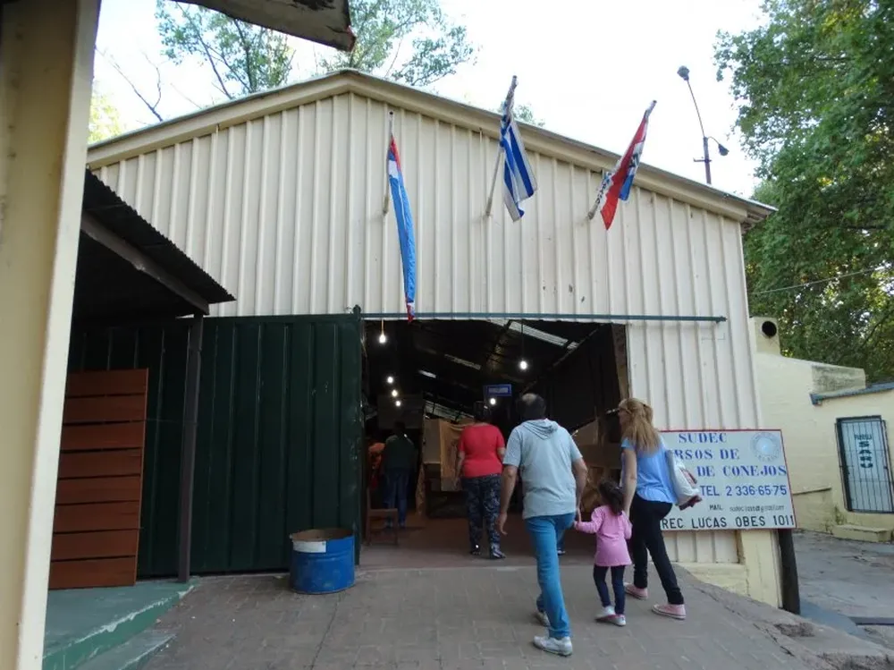 La muestra de los cunicultores se realiza durante la Semana Criolla en la Rural del Prado.