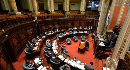 Archivo. Plenario de la Cámara de Senadores