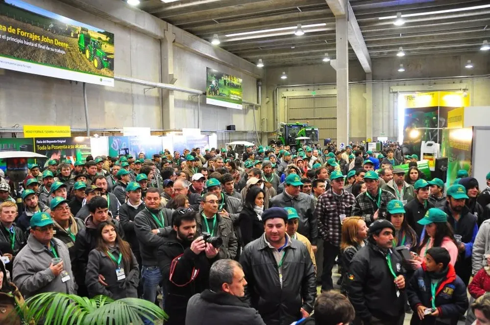 La elevada asistencia de productores es característico de cada jornada de Interagrovial.