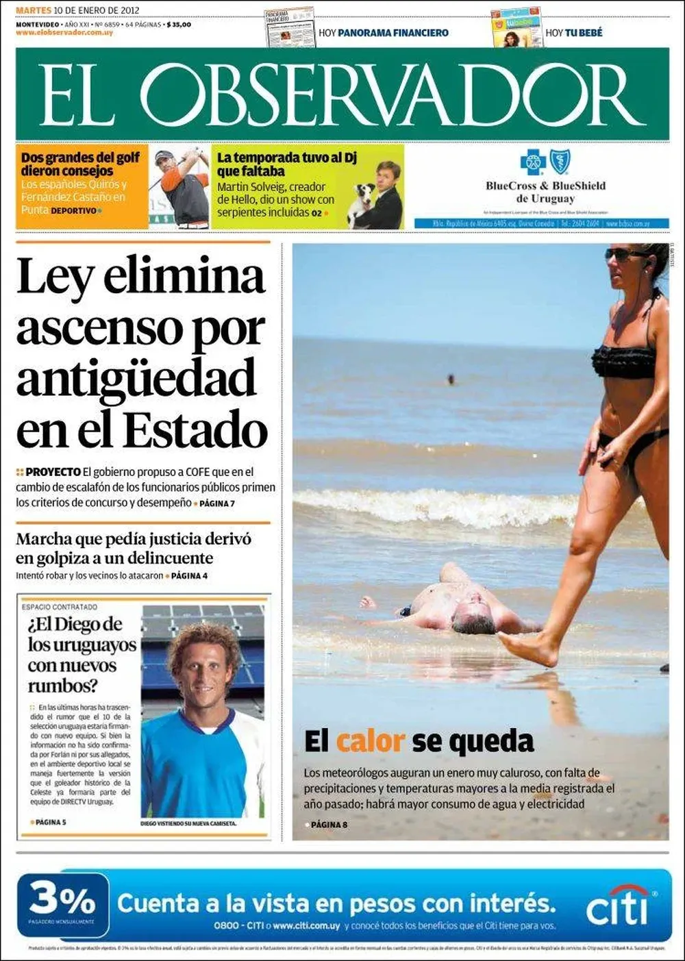 El Observador, Uruguay.