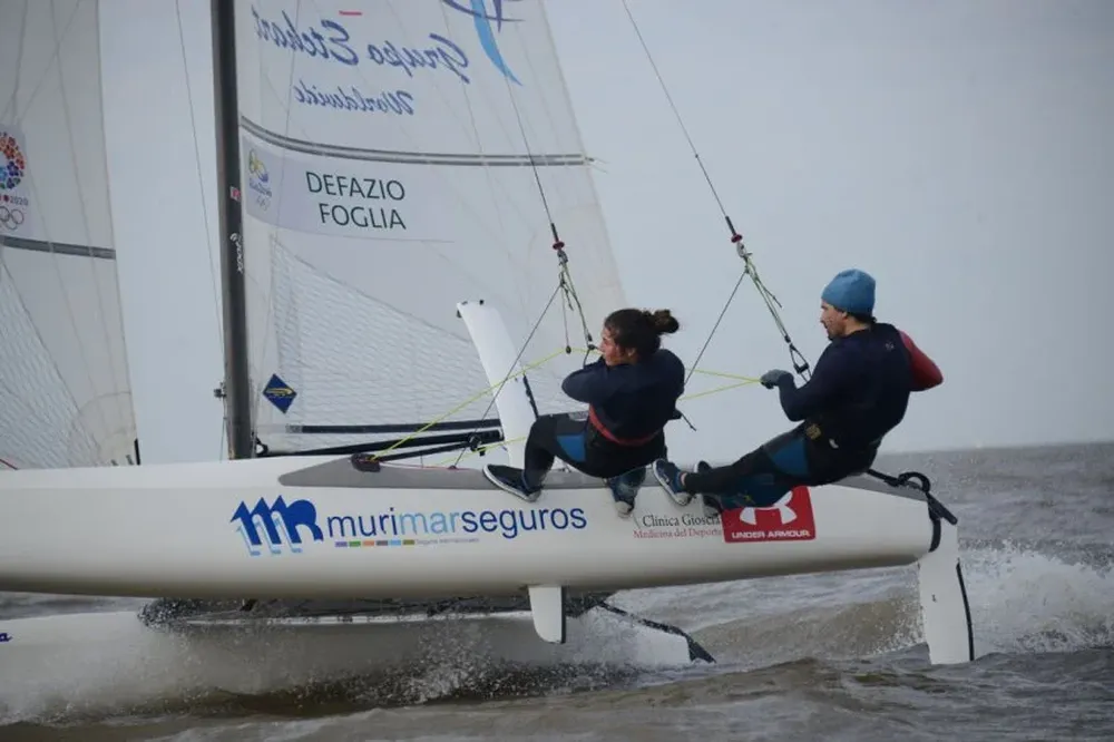 Dominique Knüppel y Pablo Defazio