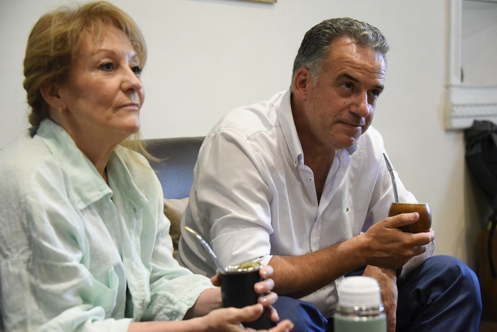 Yamandú Orsi y Carolina Cosse Archivo