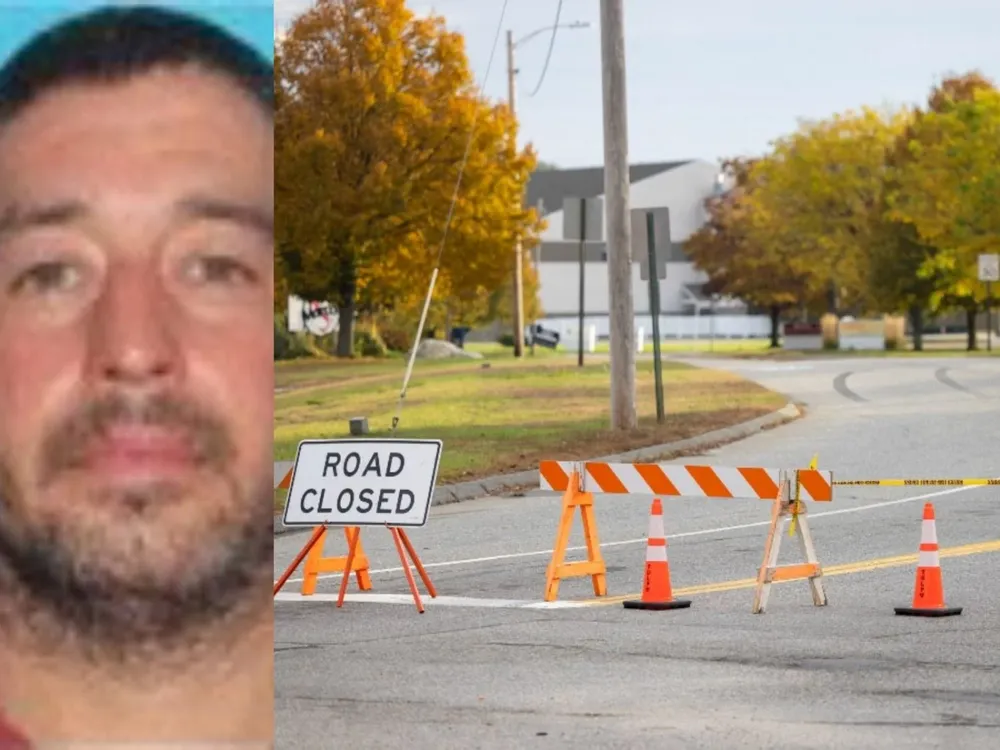 Foto difundida por la policía de Robert Card, el asesino de Maine.