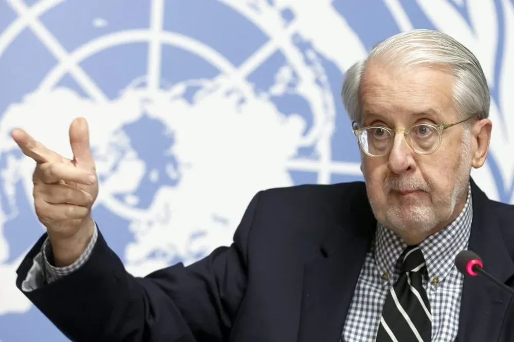 El presidente de la comisión de juristas de la ONU que investiga los crímenes de guerra en Siria, el brasileño Paulo Pinheiro.