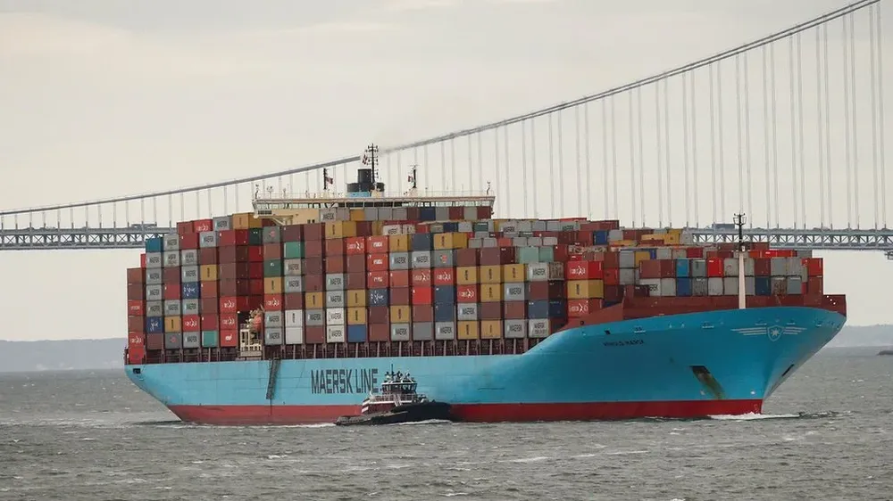 Barco de la naviera Maersk 