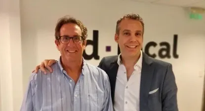 Sergio Fogel y Andrés Bzurovski, fundadores de dLocal en 2016