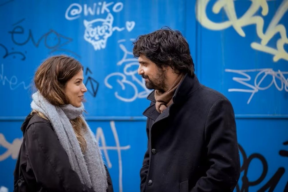 Iria del Río y Francesco Carril en Los años nuevos