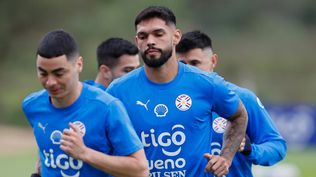 Entrenamiento de Paraguay