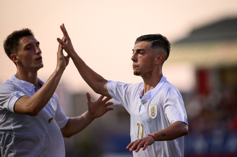 La selección de Uruguay sub 20 en el Torneo Cotif L’Alcudia