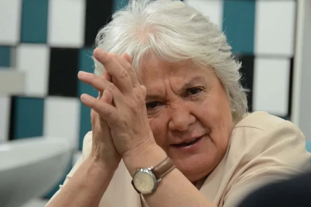 Lucía Topolansky, exvicepresidenta y senadora del Frente Amplio