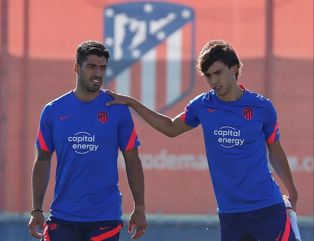 Luis Suárez y Joao Félix