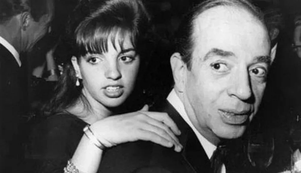 Minnelli junto a su hija, la famosa Liza
