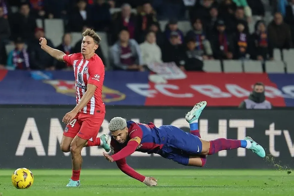 Araujo ante Atlético