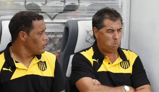 Darío Rodríguez y Jorge Da Silva en día de estreno