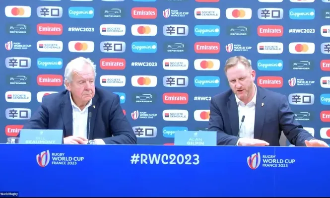 Bill Beaumont y Alan Gilpin