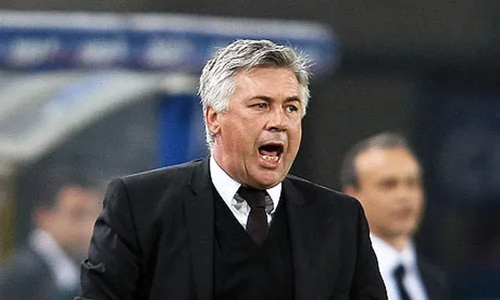 El entrenador italiano Carlo Ancelotti