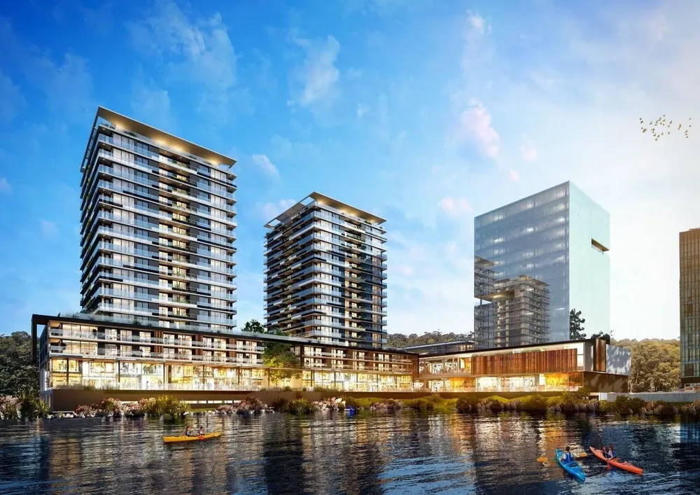 Así se proyecta Cala del Yacht (render), sobre el Lago Calcagno.