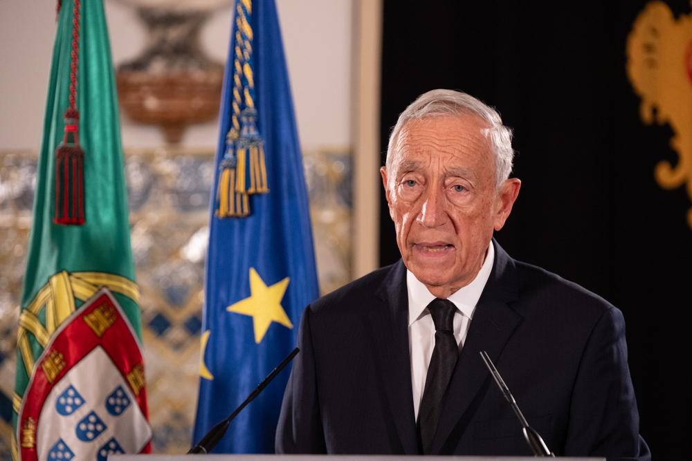 El presidente de Portugal, Marcelo Rebelo de Sousa