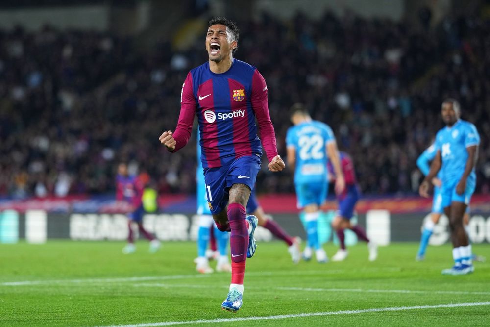 Raphinha, en la mira de Arabia Saudíta.