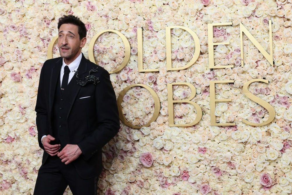 Adrien Brody, protagonista de The Brutalist, es uno de los contendientes del premio a mejor actor de drama.