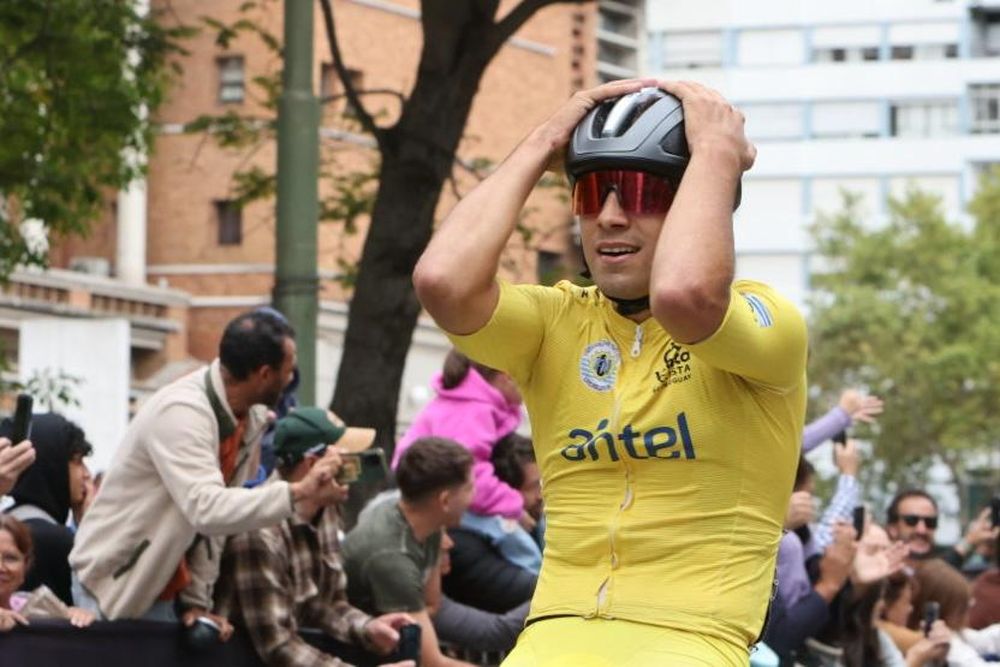Pablo Bonilla ganó la Vuelta Ciclista del Uruguay