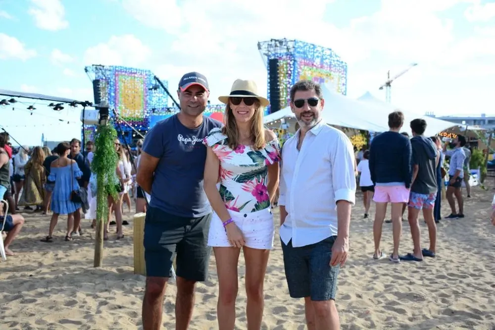 Fernándo Leis, Lucía Barbosa y Marcelo Tarakdjian
