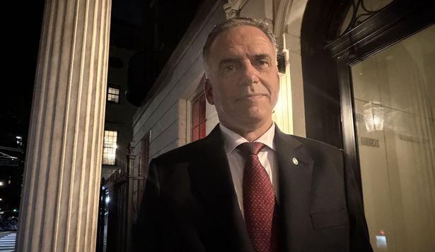 El presidente Yamandú Orsi en Nueva York.&nbsp;