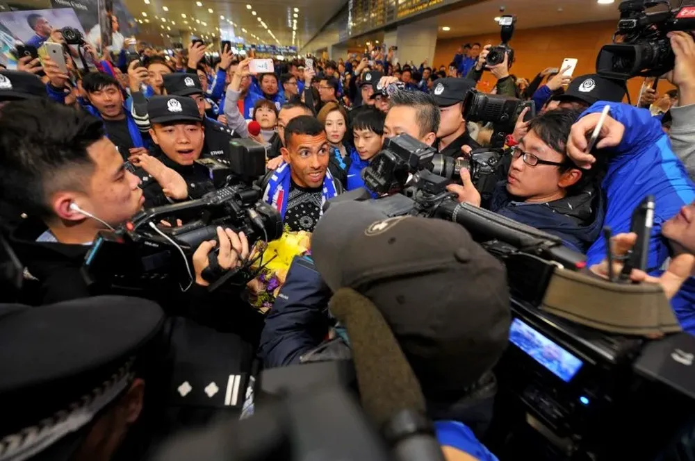 La llegada de Tévez a China
