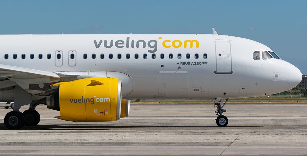 Un avión de Vueling