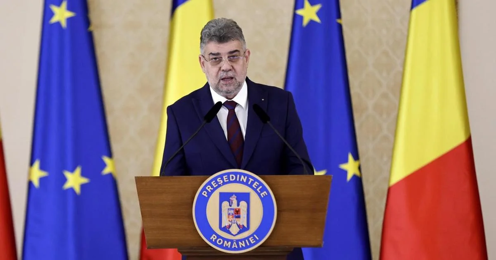 Primer ministro de Rumanía Marcel Ciolacu