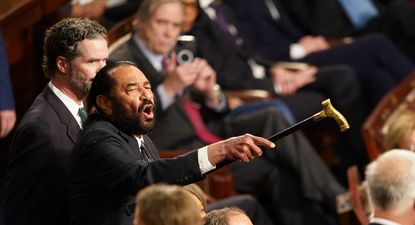 Al Green interrumpió a Trump a los gritos