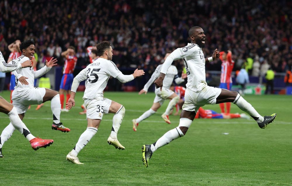 El Real Madrid elimina al Atlético.
