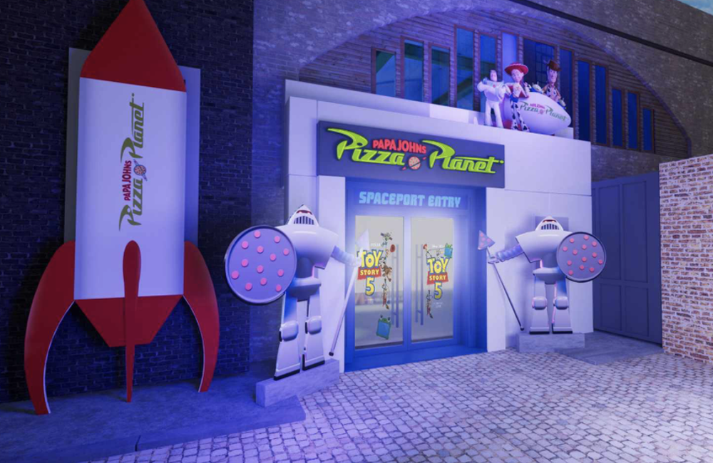 Pizza Planet estará en la calle Serrano de Madrid a partir del 16 de junio.&nbsp;