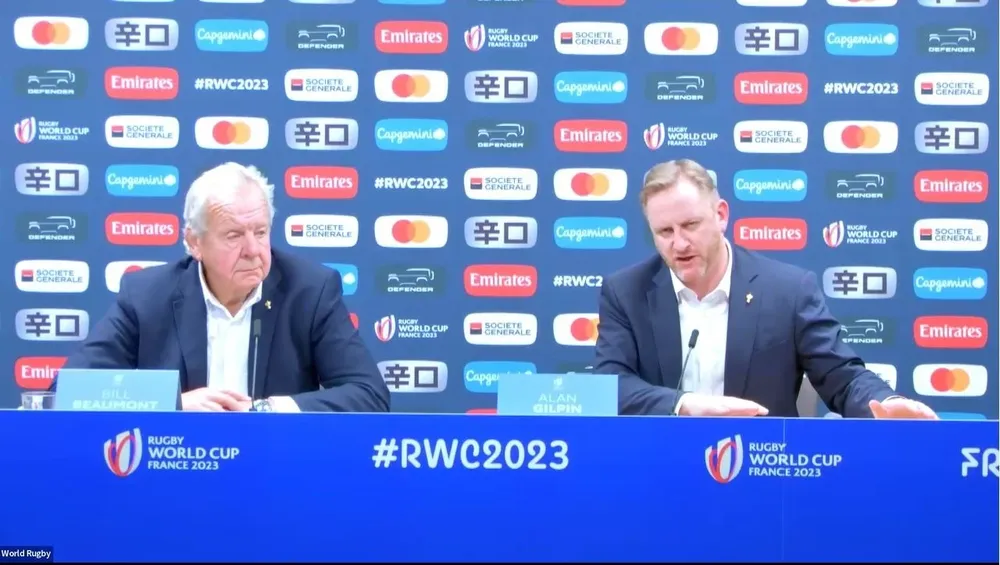 Bill Beaumont y Alan Gilpin