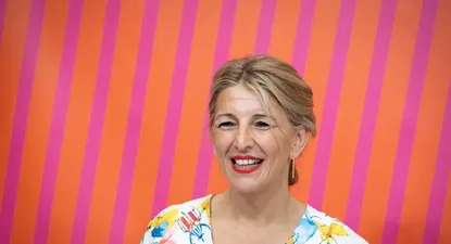 La ministra de Trabajo de España, Yolanda Díaz