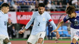 José María Giménez ante Japón